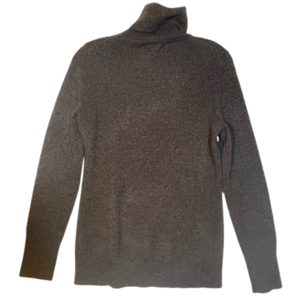 New Cashmere Turtleneck Sweater Dark Brown Tina Sweater New Cashmere Turtleneck Sweater Dark Brown Tina Sweater